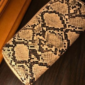Faux snakeskin A New Day wallet